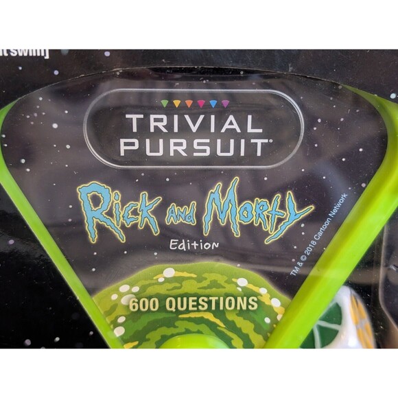 Rick and Morty Edition Trivial Pursuit USAopoly Trivia Board Game New in Box - Picture 5 of 10